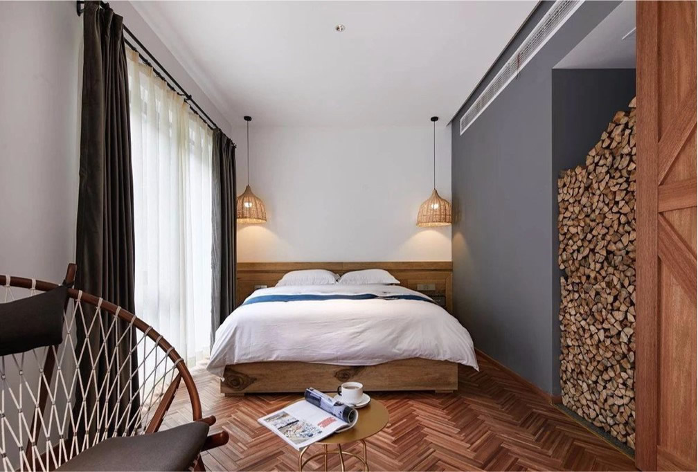 安慶民宿--簡約風格民宿客房裝修設(shè)計