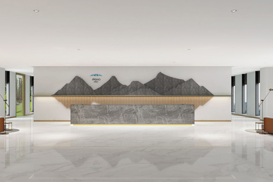 巢湖英和科技6000平方辦公樓裝修