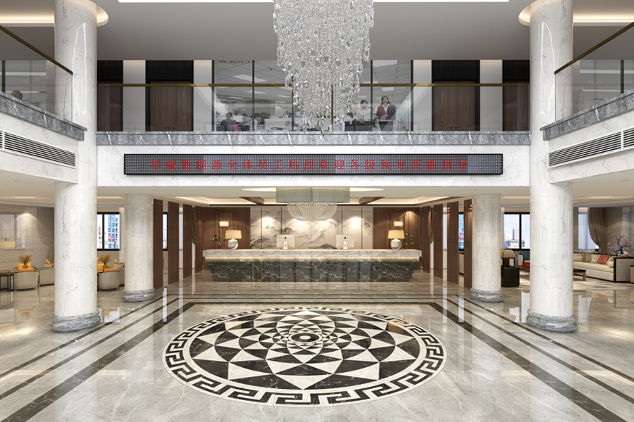 蕪湖華威5400平方辦公樓裝修