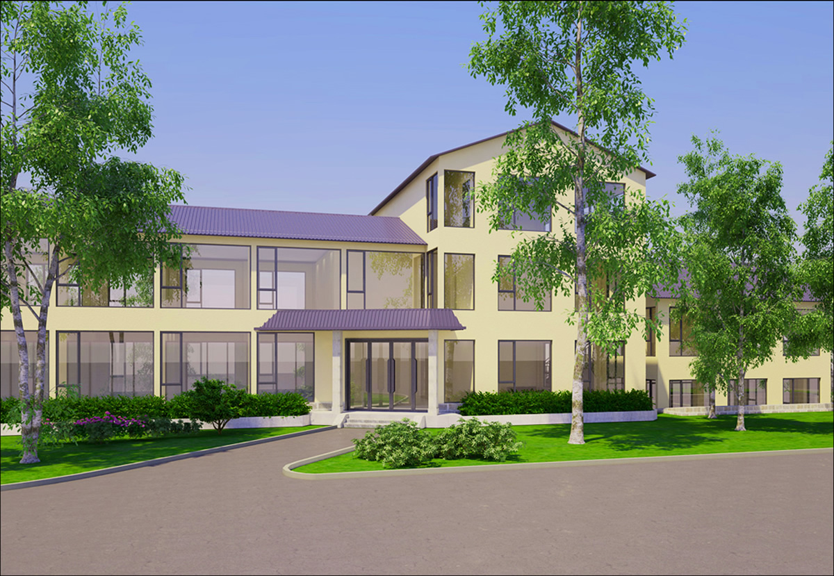 厵村整棟1980m&sup2;辦公樓裝修